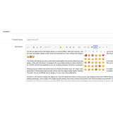  Emoji - смайлы в описании товаров v.1.1 из категории Оформление для CMS OpenCart (ОпенКарт) фото 1