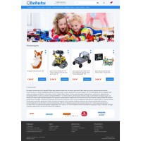 Бэбики - шаблон магазина детских товаров