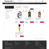 Beauty - шаблон магазина косметики и парфюмерии из категории Шаблоны для CMS OpenCart (ОпенКарт) фото 1
