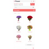 Flower - шаблон цветочного магазина из категории Шаблоны для CMS OpenCart (ОпенКарт) фото 2