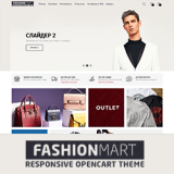 FASHIONMART - адаптивный шаблон интернет магазина одежды, обуви, аксессуаров из категории Шаблоны для CMS OpenCart (ОпенКарт)