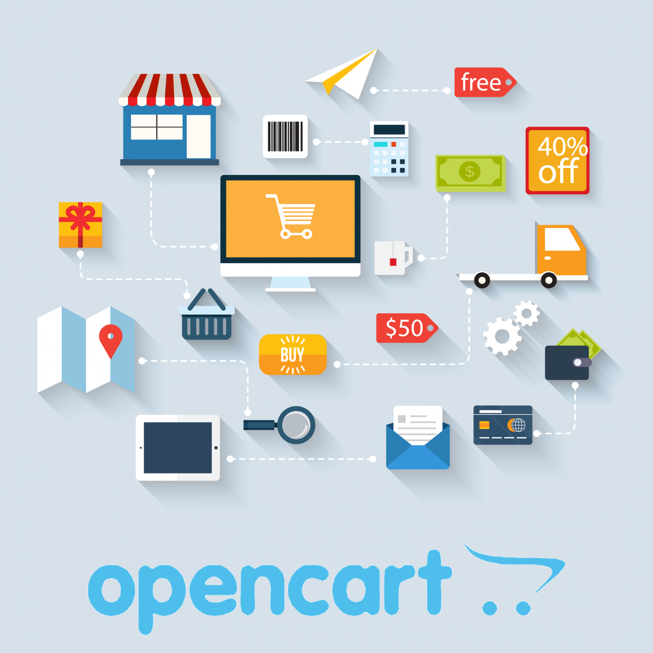 Разработка модулей для OpenCart из категории Модули для CMS OpenCart (ОпенКарт)