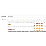  Emoji - смайлы в описании товаров v.1.1 из категории Оформление для CMS OpenCart (ОпенКарт) фото 4