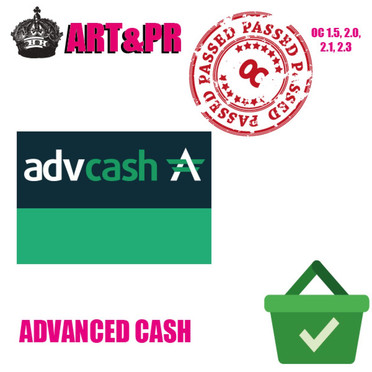 Advcash - Advanced Cash из категории Оплата для CMS OpenCart (ОпенКарт)