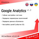 TS Google Analytics из категории Обмен данными для CMS OpenCart (ОпенКарт)